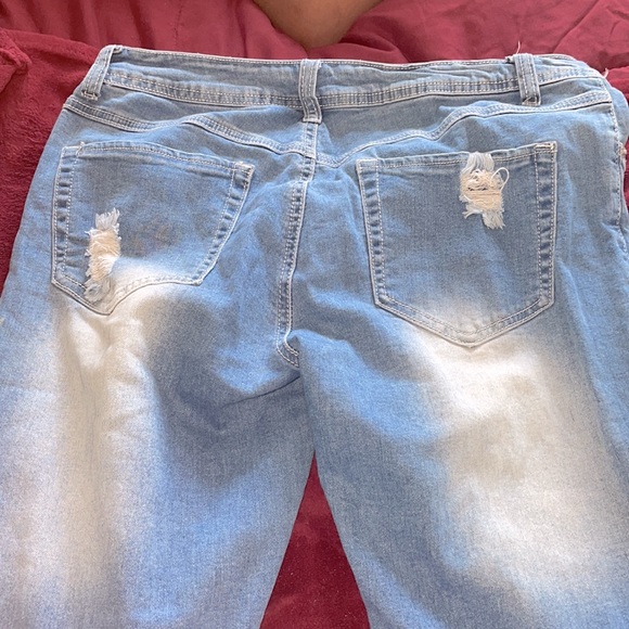 Ankle cropped jeans - Picture 2 of 3